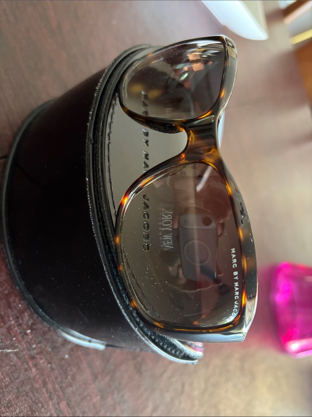 Marc by Marc Jacobs Men’s Tortoise Shell Sunglasses - Brown/Amber